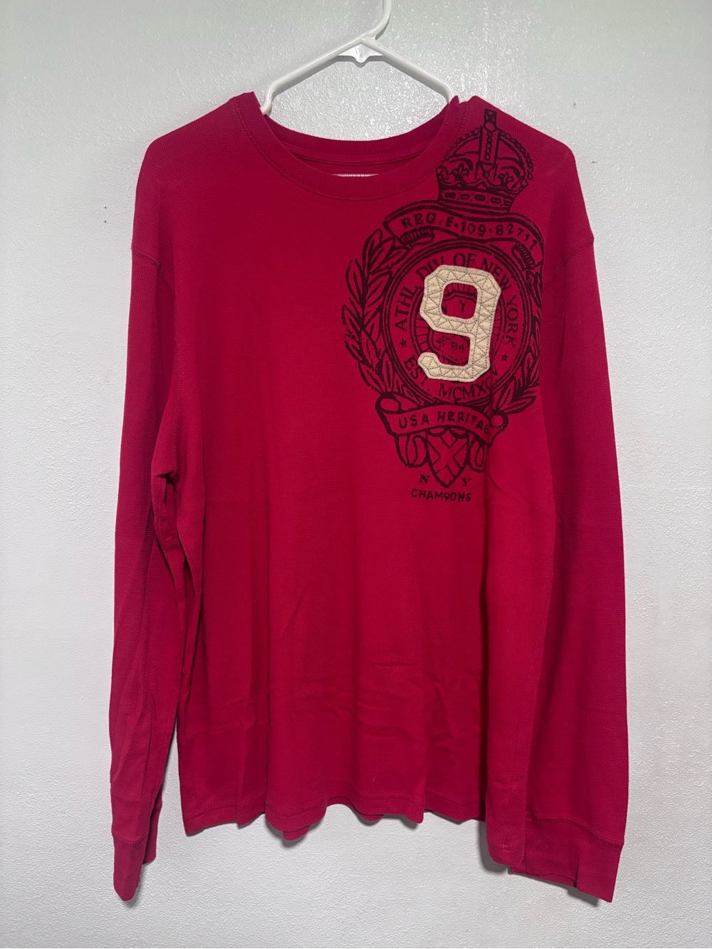 Red old navy Long sleeve Size XL